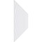 Ekena Millwork Set of Four Panels for 94 1/2"W x 36 1/4"H Checkerboard Fretwork Wainscot Wall Paneling WPKP18X01X47CBD - alternate 5